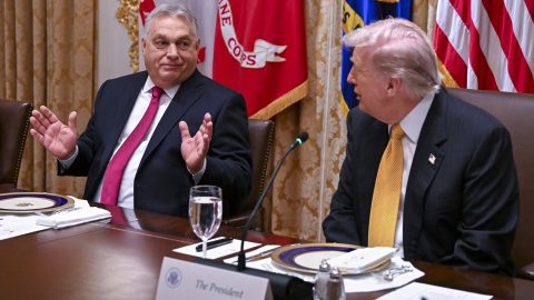 Orbán Viktor és barátja, Donald Trump.