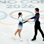 Pavlova Maria és Sviatchenko Alexei a téli olimpián.