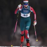VAL DI FIEMME, ITALY - FEBRUARY 10: Sara Ponya of Team Hungary competes in Women's Sprint Classic Qualification on day four of the Milano Cortina 2026 Winter Olympic games at Tesero Cross-Country Skiing Stadium on February 10, 2026 in Val di Fiemme, Italy. (Photo by Lars Baron/Getty Images)