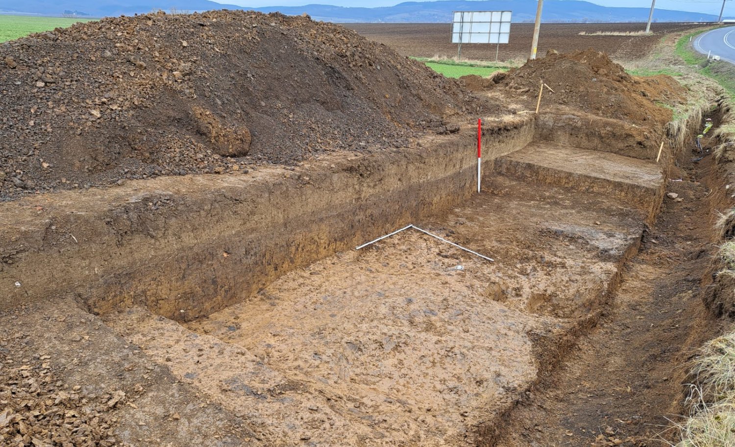 ásatások Sepsiszentgyörgyön.