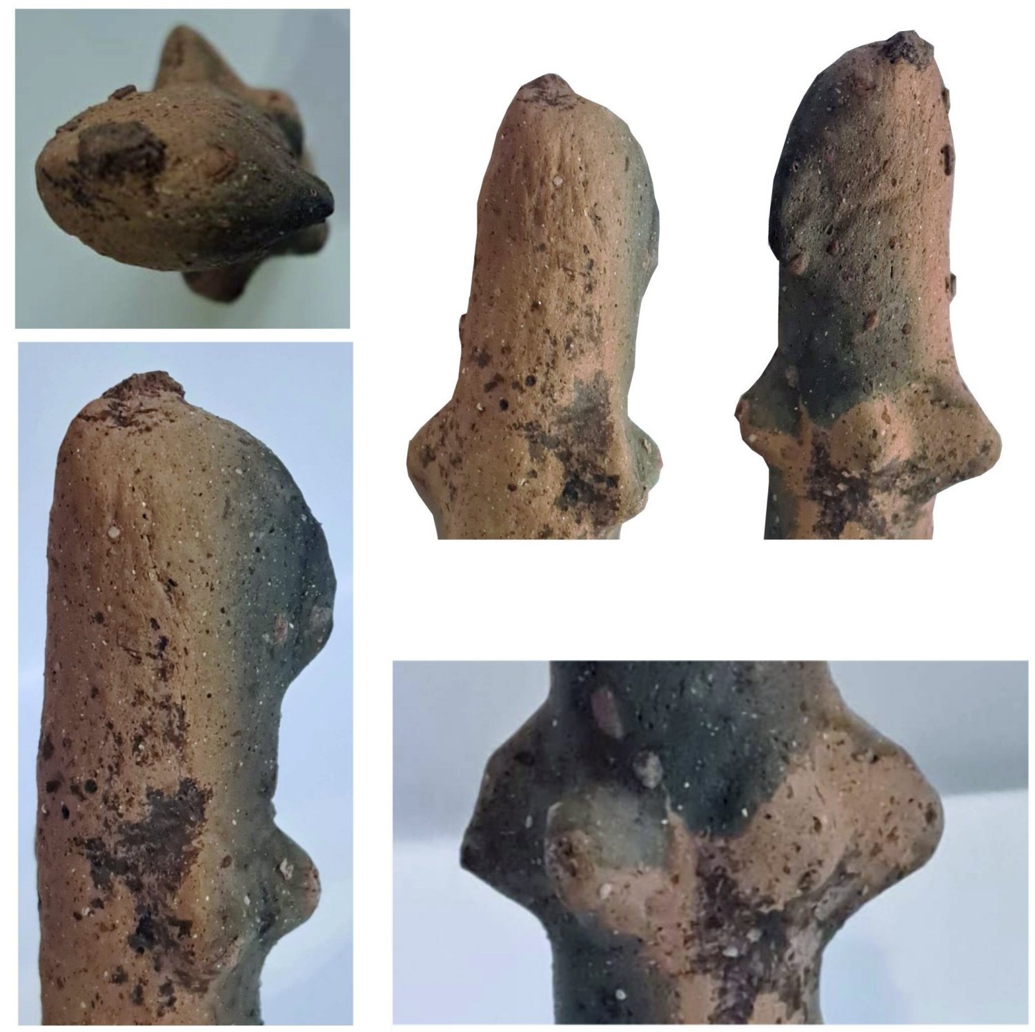 Sepsiszentgyörgyön talált újkőkorszaki szobrocska.