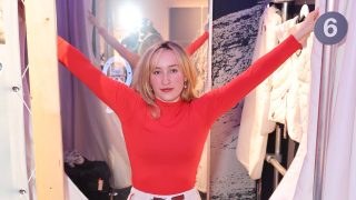 MILAN, ITALY - JANUARY 31: U.S. Olympian Sophia Kirkby attends the Team USA Welcome Experience at the Milan-Cortina 2026 Olympics on January 31, 2026 in Milan, Italy. (Photo by Joe Scarnici/Getty Images for USOPC)