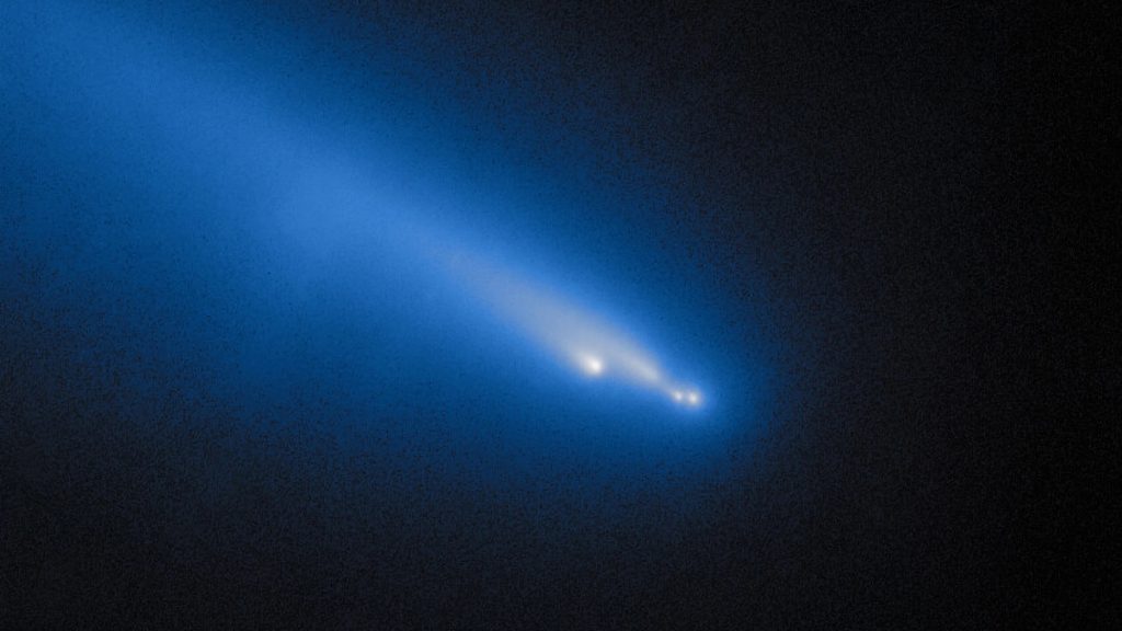 Megörökítették egy üstökös halálát