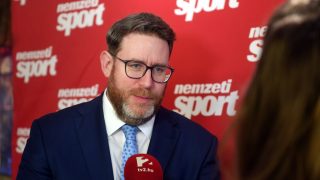 Szöllősi György, a Nemzeti Sport főszerkesztője.