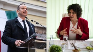 Toroczkai László és Dobrev Klára