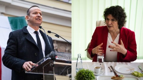 Toroczkai László és Dobrev Klára