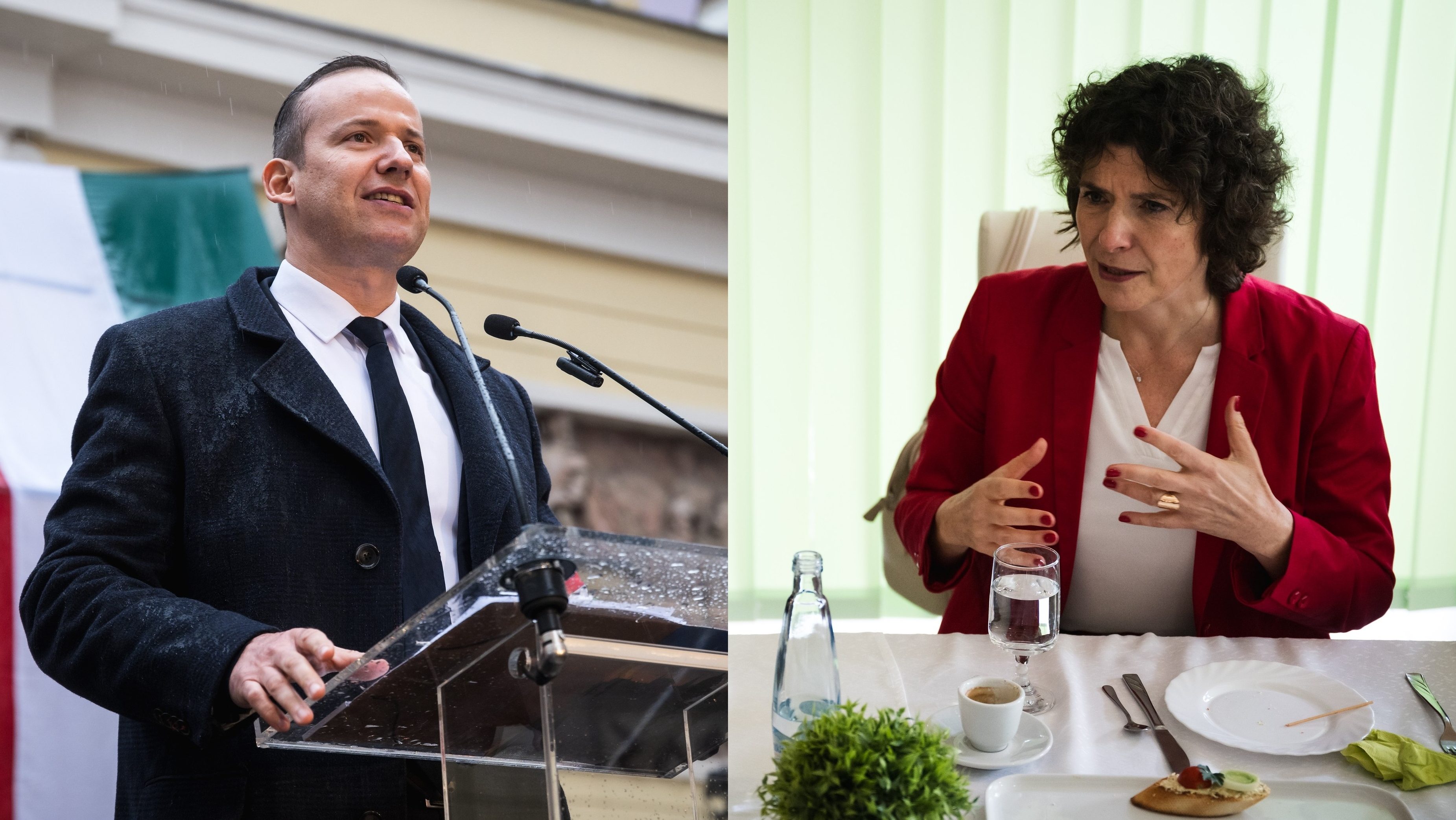 Toroczkai László és Dobrev Klára