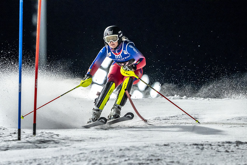 Tóth Zita az alpesisí-világkupán.