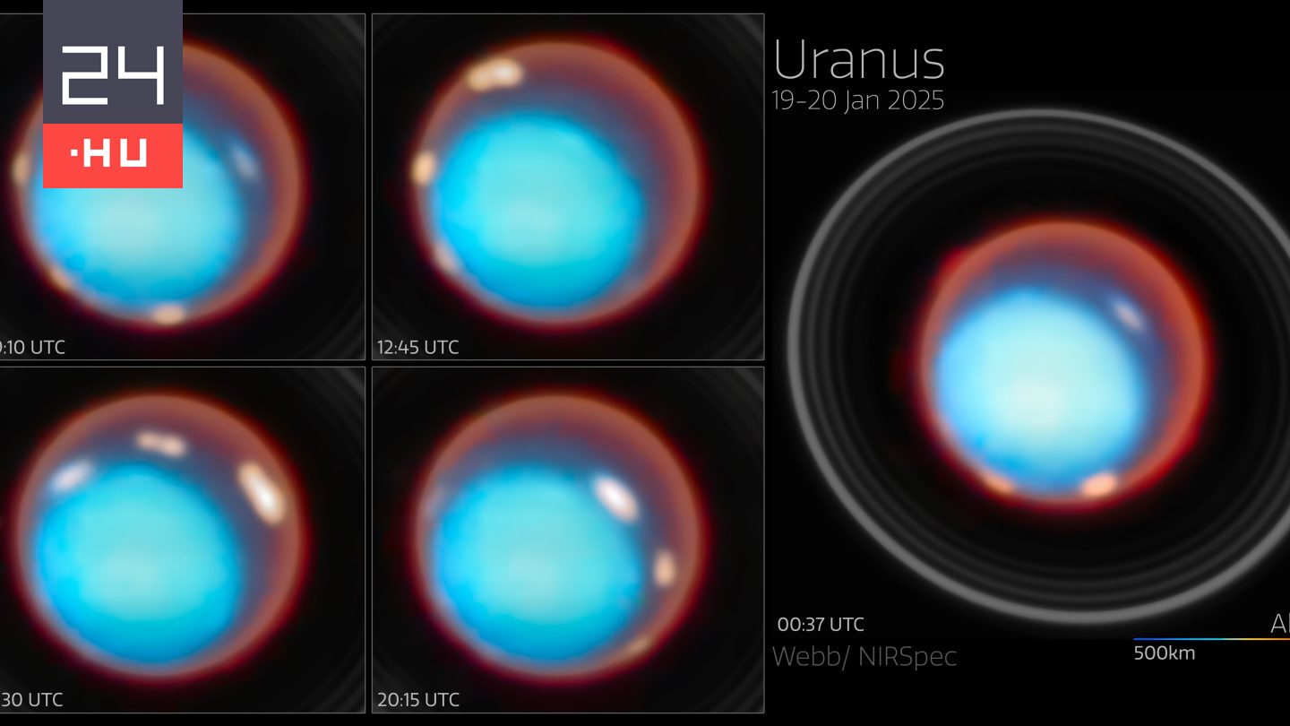 Először térképezték fel az Uránusz rejtélyes felső légkörét