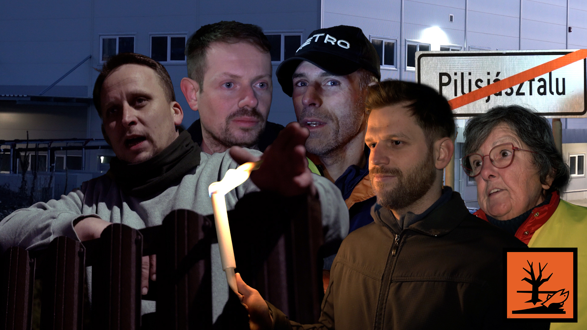 Pilisjászfulu - tiltakozás az akkufeldolgozó ellen