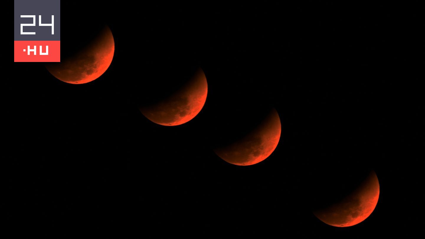 Csodálatos fotókon a világ nagyvárosait beragyogó vérhold