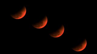 fotó, holdfogyatkozás, látványosság, csillagászat