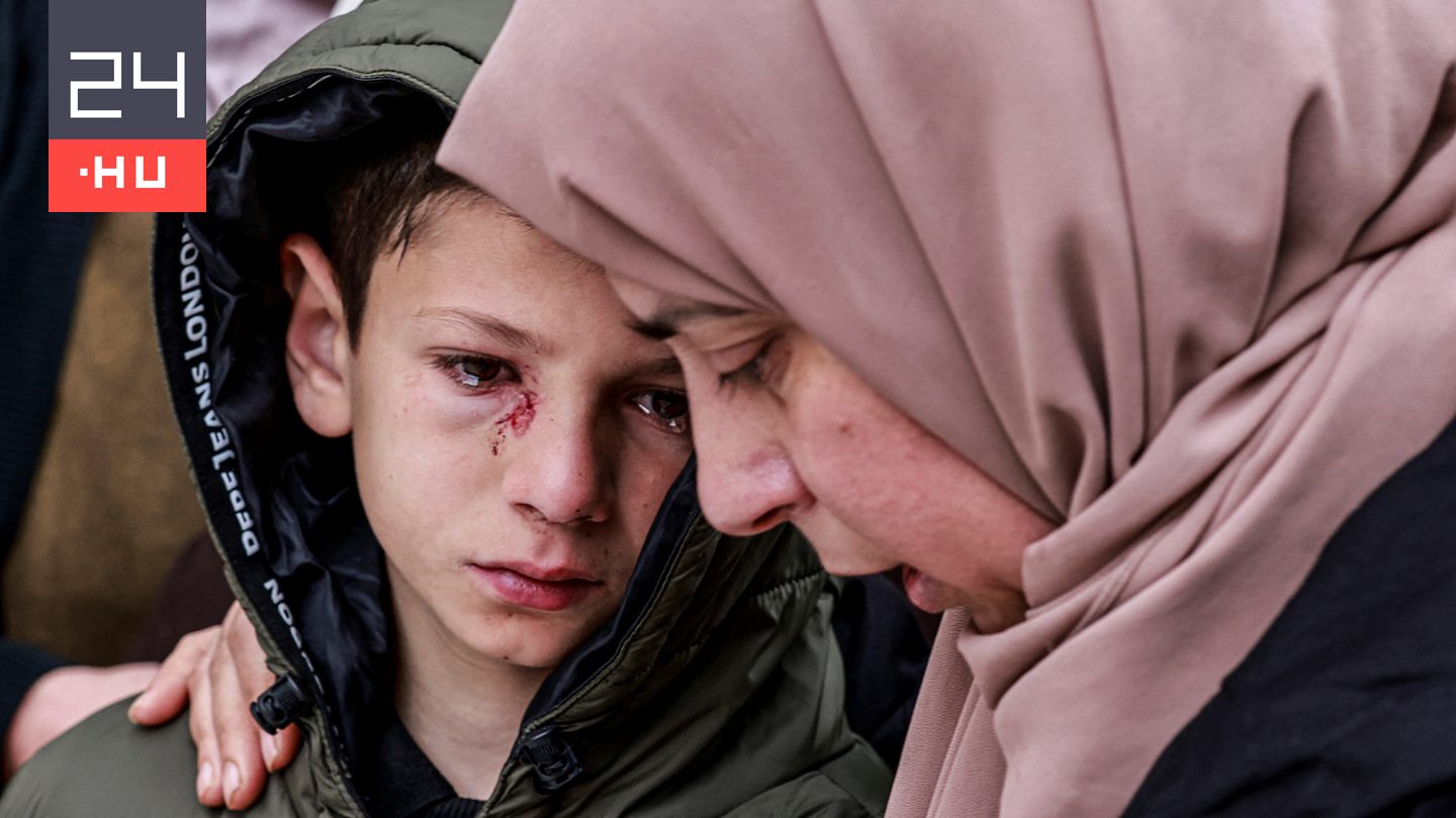 Gyerekek a háború árnyékában a hét képein