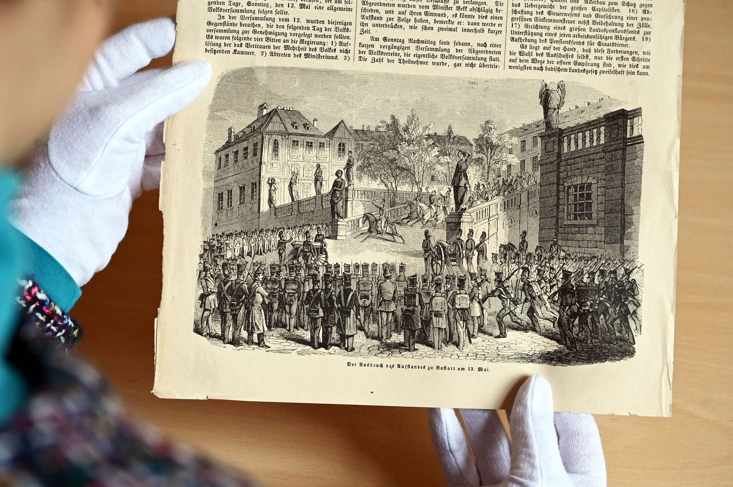 Forradalom Németországban.