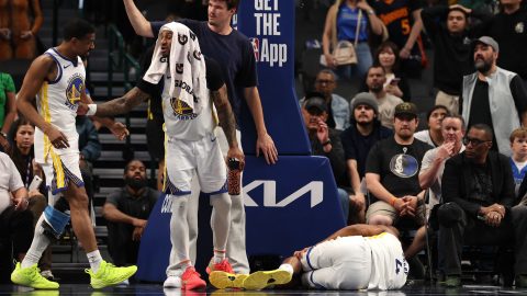 Mosey Moody NBA Golden State Warriors térdsérülés