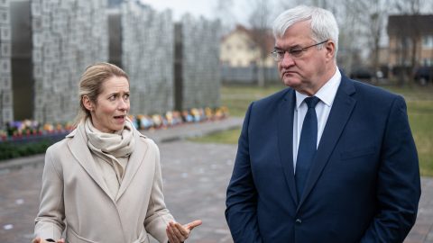 Kaja Kallas, Andrij Szibiha