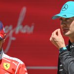 George Russell Forma 1 kínai nagydíj sprintfutam lewis hamilton