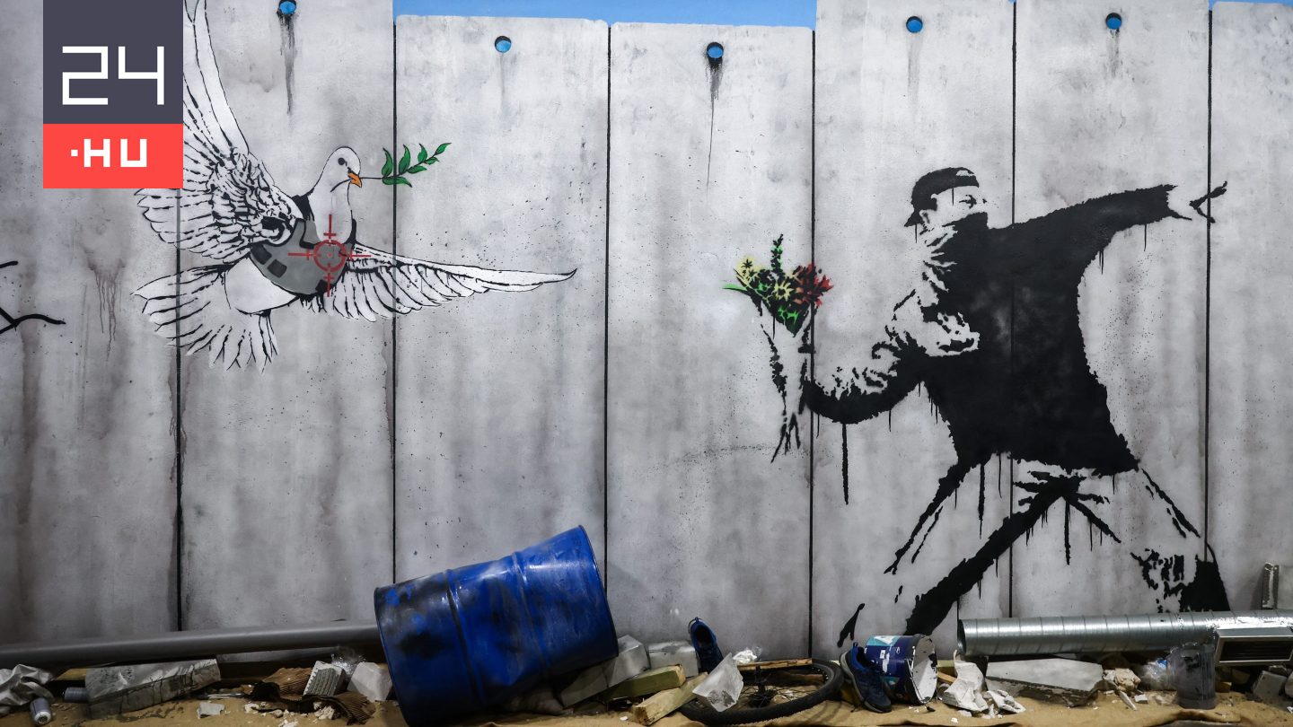 Leleplezték Banksyt, a titokban alkotó utcai graffitiművészt