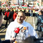 Gáspár Győző a Békemeneten.