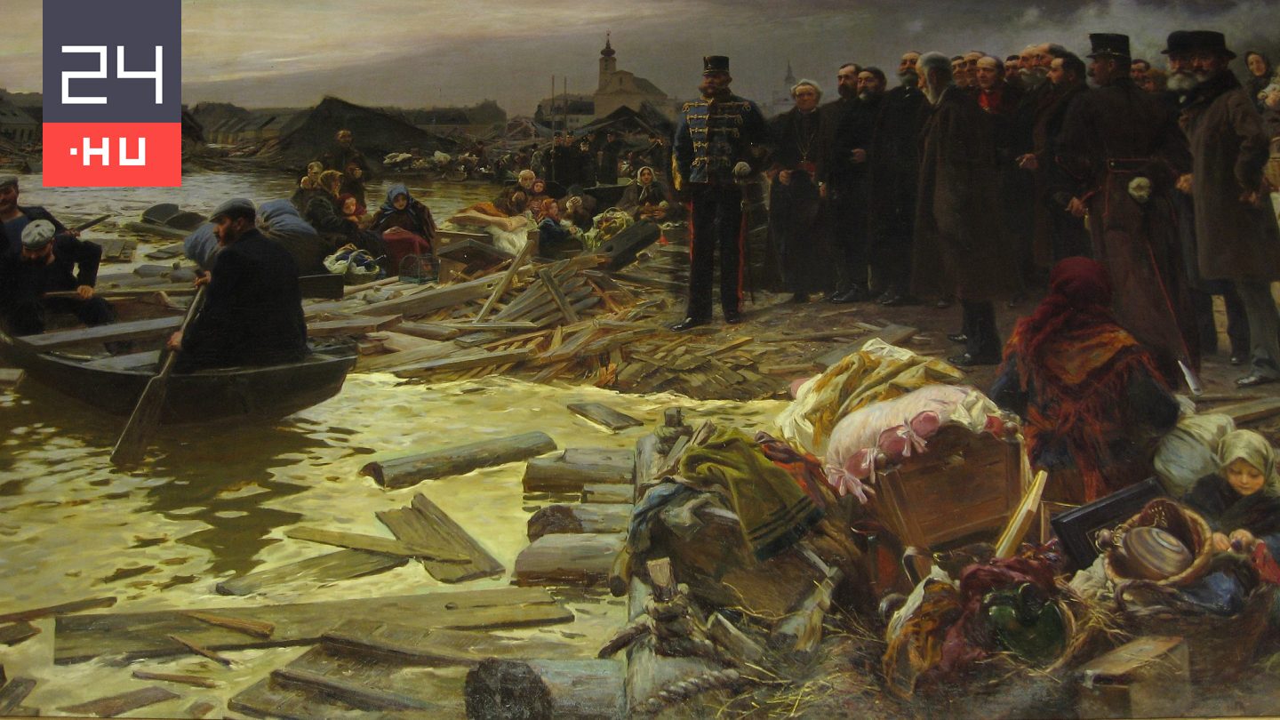 Szinte egész Szegedet elpusztította az 1879-es árvíz