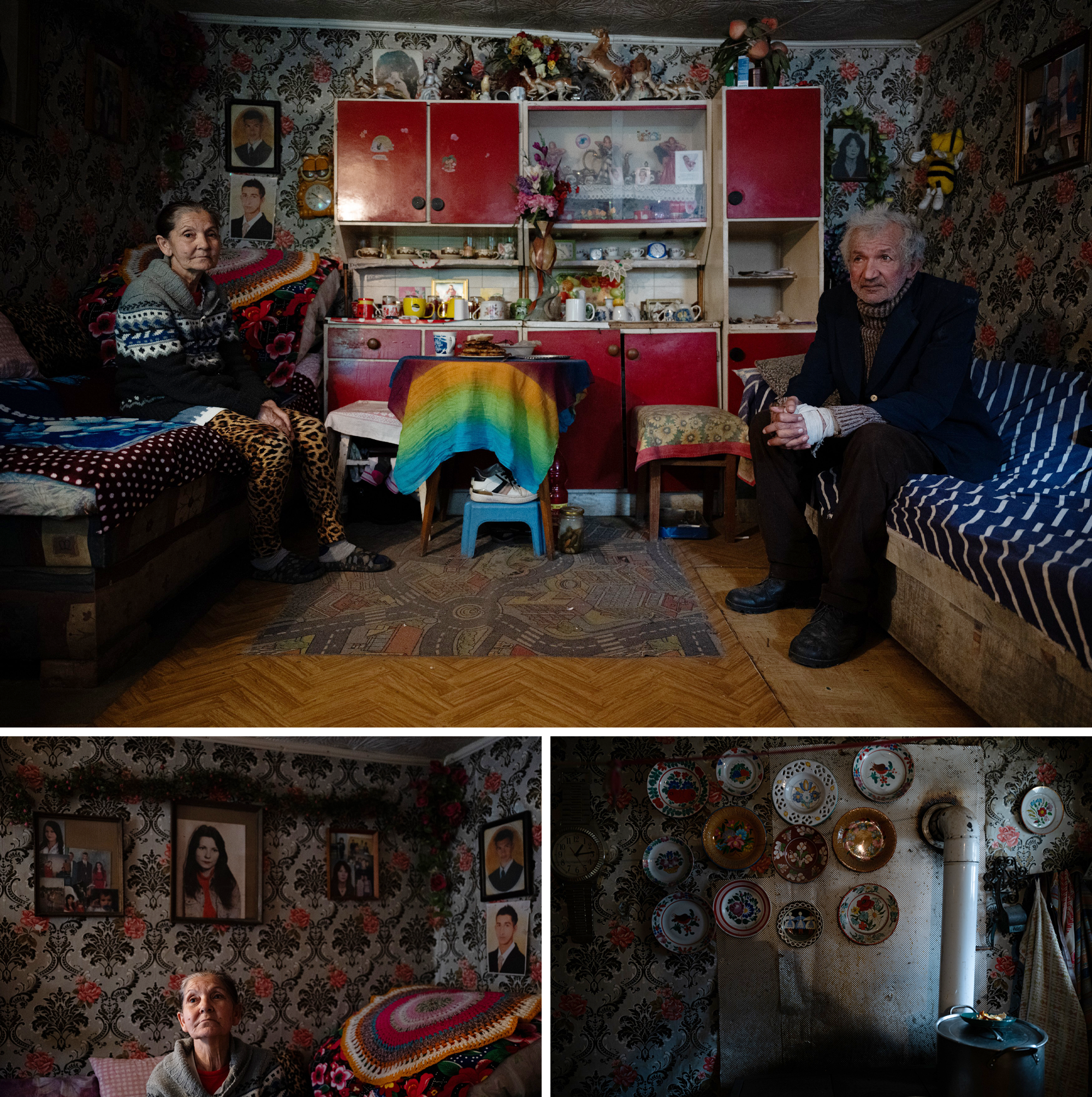 Választási riport Fáj községben 2026. március 17-én. Zsarnai Gyula és Zsarnai Gyuláné Aranka házukban.