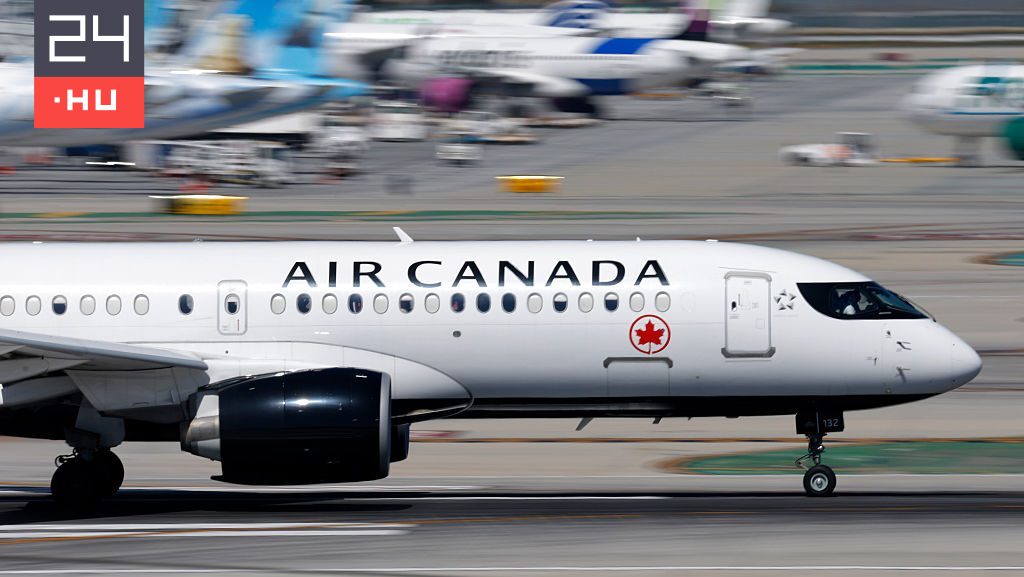 Tűzöltóautóval ütközött a kifutópályán az Air Canada-gép a New York-i LaGuardia reptéren