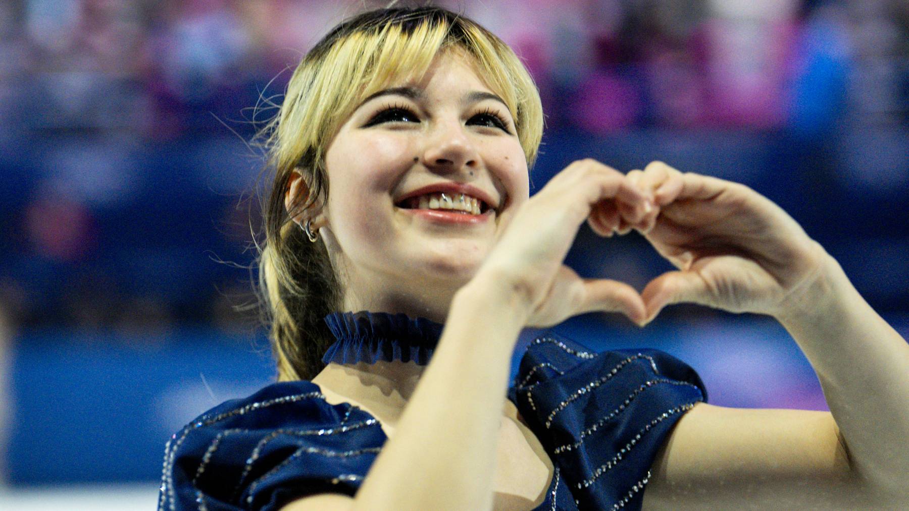 Alysa Liu during Milano Cortina 2026 Winter Olympics Figure Skating exhibition gala at Milano Ice Skating Arena in Milan on February 21, 2026 (Photo by Foto Olimpik/NurPhoto)