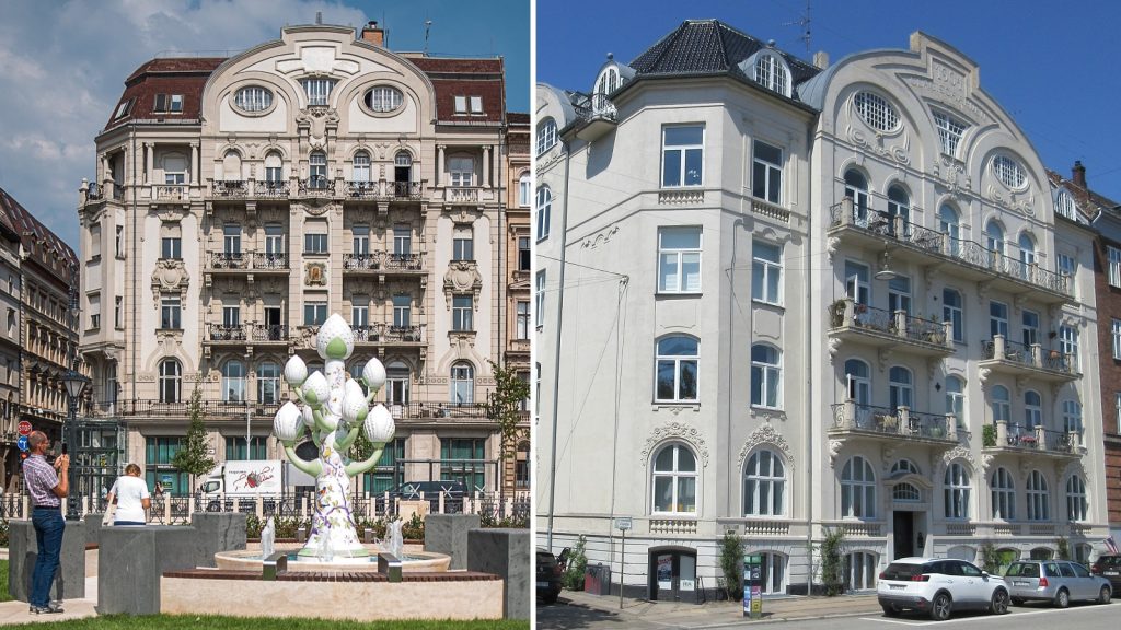 József nádor tér, Bankkpalota, Koppenhága, Glacisgaarden