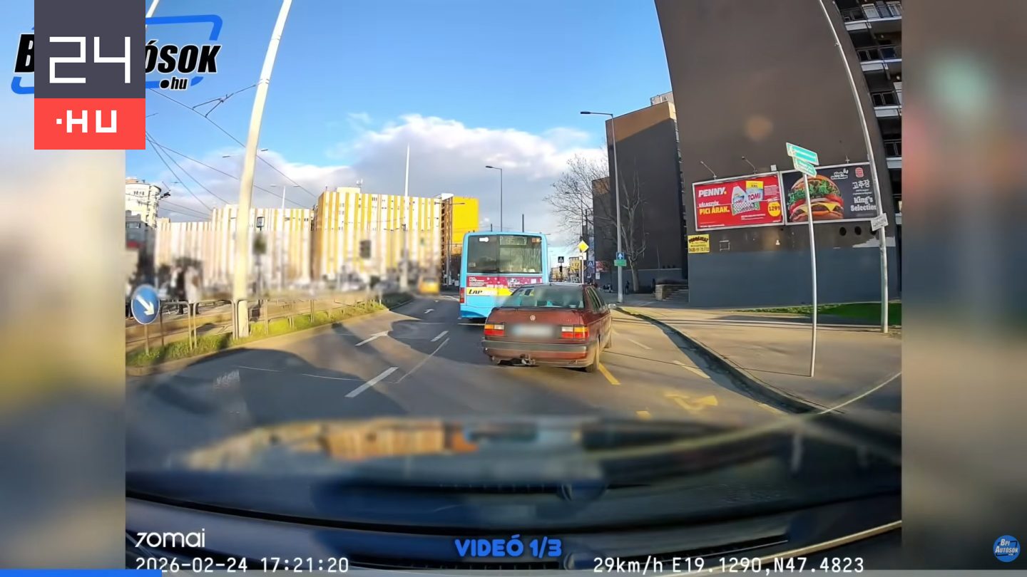 Járdára ugratva próbált előzni egy autós Kőbányán