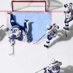 A Buffalo Sabres és a Tampa Bay Lightning mérkőzése az NHL-ben.