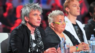 Bochkor Gábor a Megasztár 6 című zenei tehetségkutató műsor döntőjében.