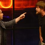 Kálloy Molnár Péter és Szabó Győző a Beugró című műsorban.