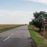 Békés megyét jelző úttábla