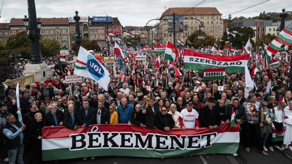 Békemenet 2025. október 23-án