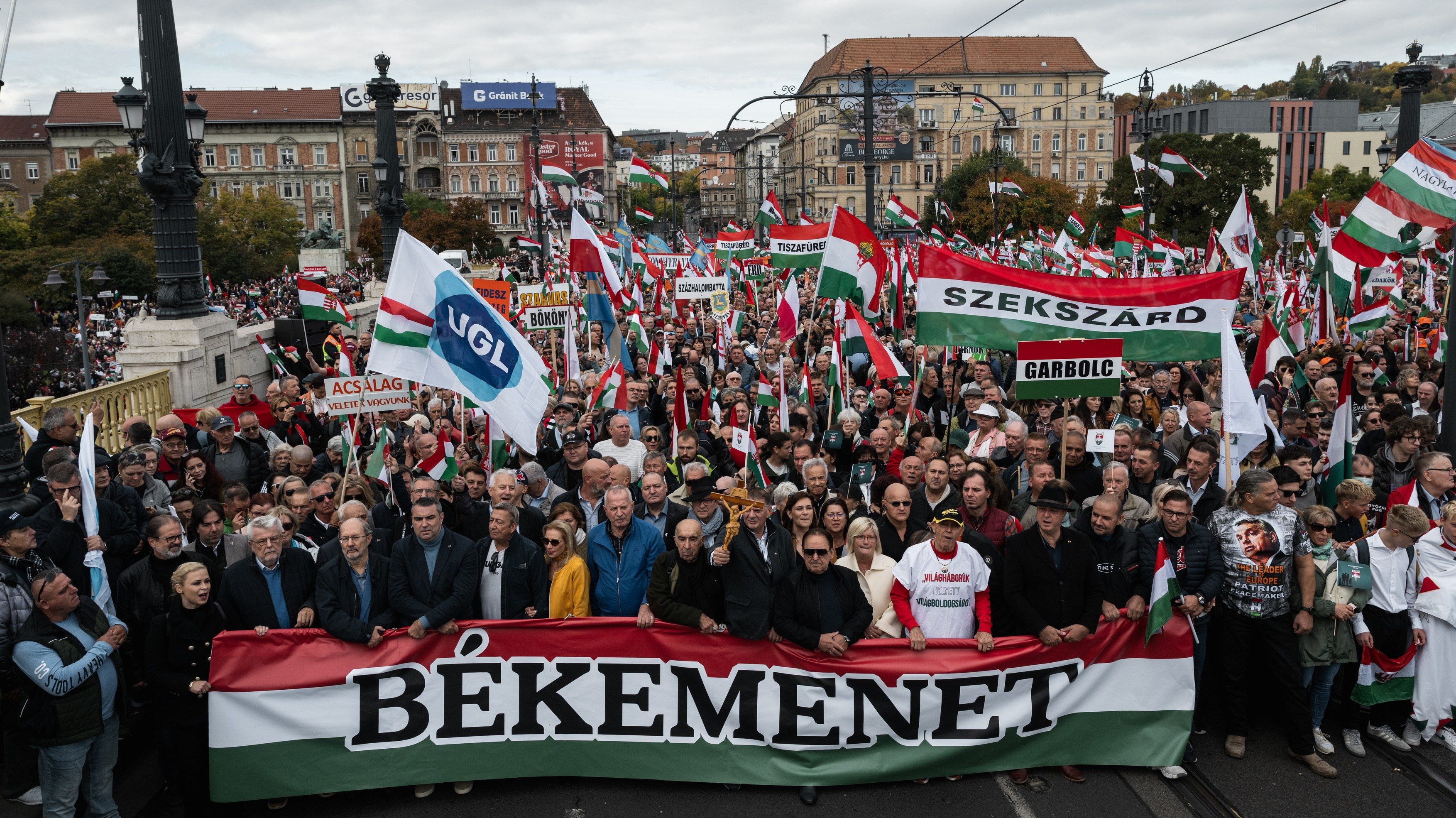 Békemenet 2025. október 23-án