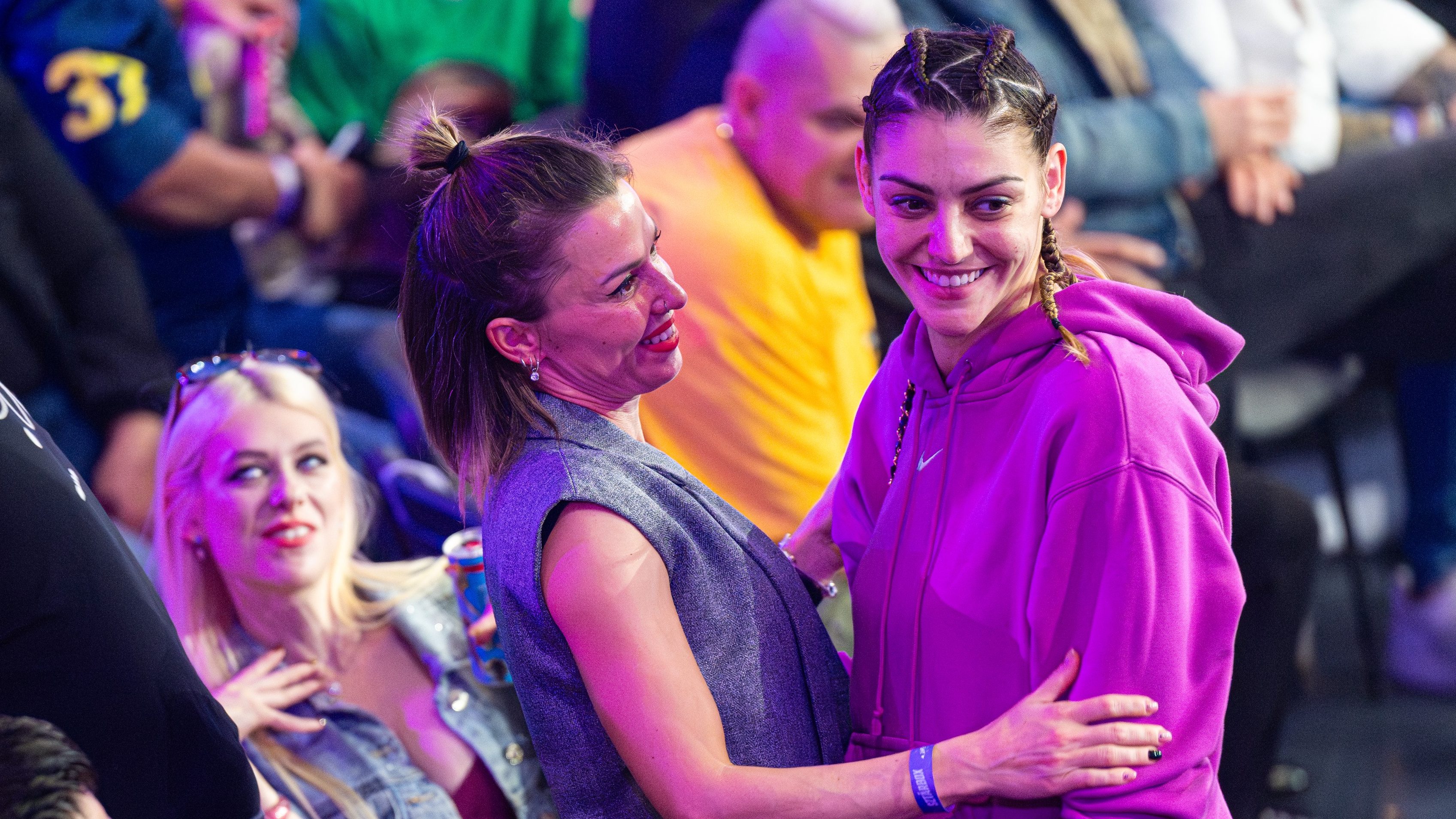 Kulcsár Edina a Sztárbox Szuperdöntőn 2025. november 2-án.