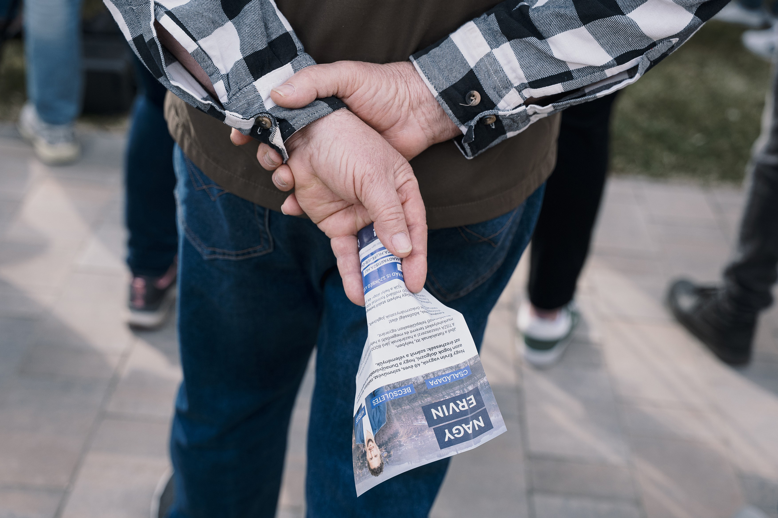 Riport Fejér megye 4-es választókerületében Iváncsán 2026. március 12-én.