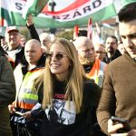 Szabó Zsófi a Békemeneten 2025. október 23-án.