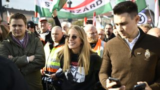 Szabó Zsófi a Békemeneten 2025. október 23-án.