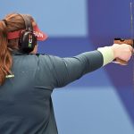 Major Veronika a párizsi olimpián.