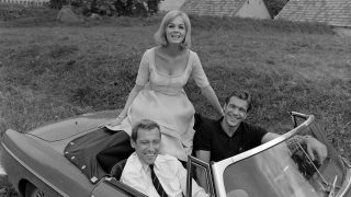 A Piroskával szabadságon című osztrák film forgatása 1965-ben.