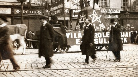 plakát kommunisták tanácsköztársaság