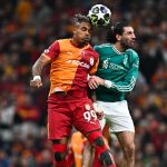 Szoboszlai Dominik a Galatasaray elleni Bajnokok Ligája-mérkőzésen.