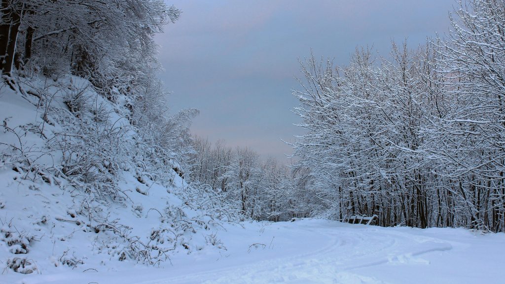 Fehérbe borultak a Dunántúl legmagasabb pontjai