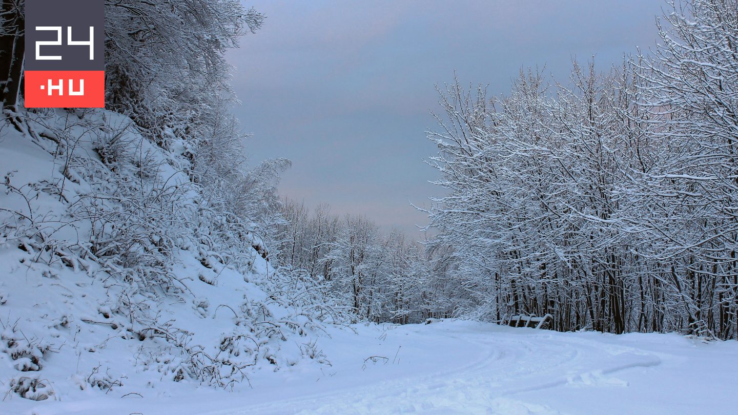 Fehérbe borultak a Dunántúl legmagasabb pontjai