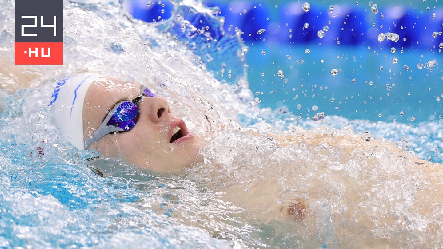 Kós Hubert megint óriásit úszott, majd tombolva ünnepelt