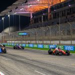 A második bahreini teszthétvége egyik rajtja.