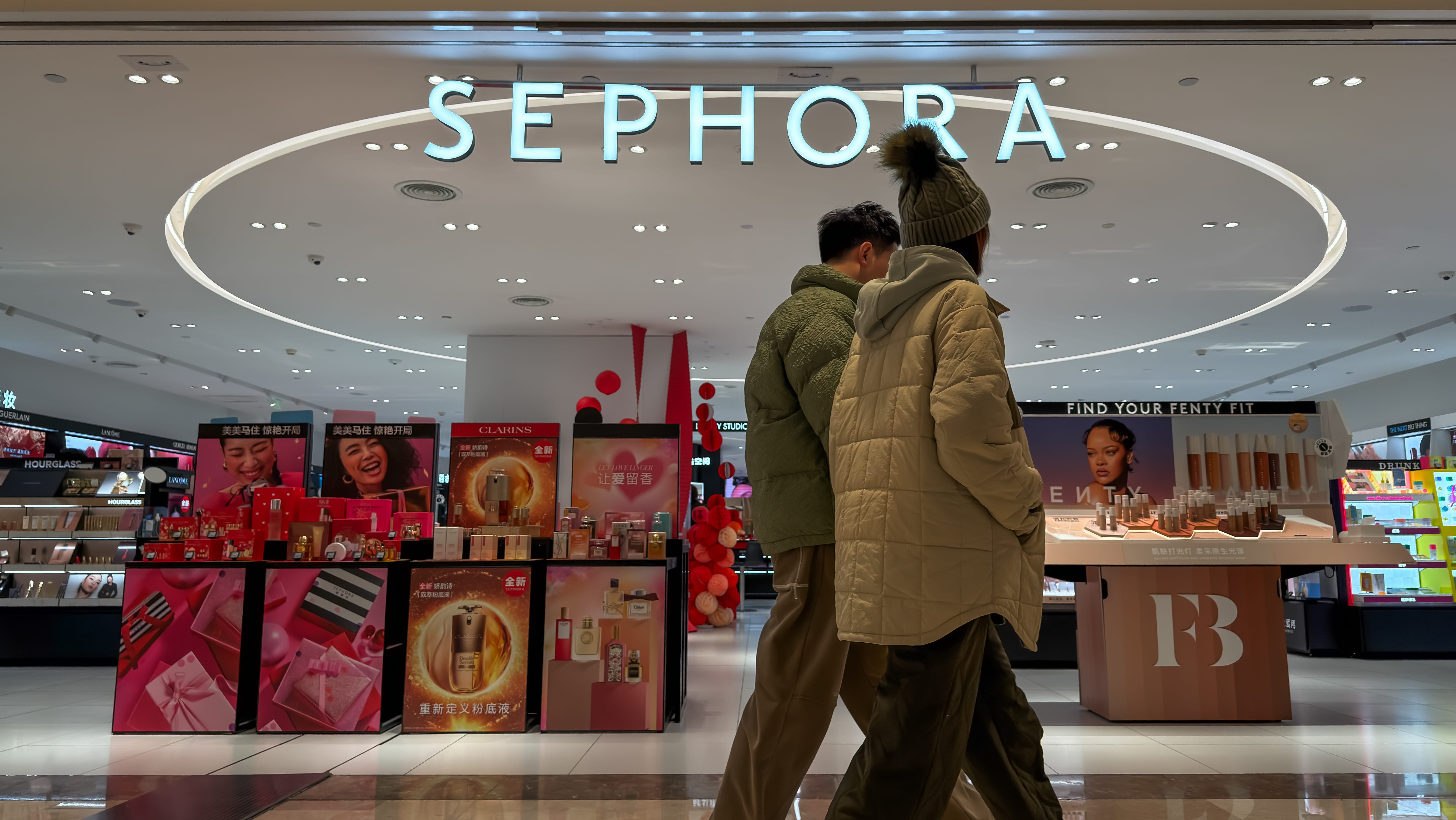 A Sephora nevű brand egyik üzlete.