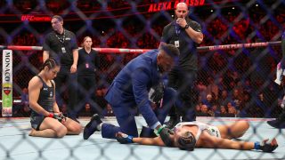 UFC MMA Maycee Barber Alexa Grasso brutális kiütés