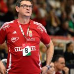 Tatabánya, 2026. március 5. Golovin Vlagyimir szövetségi kapitány a női kézilabda Eurokupa B csoportjának 3. fordulójában játszott Magyarország - Dánia mérkőzésen a Tatabányai Multifunkcionális Sportcsarnokban 2026. március 5-én. MTI/Bodnár Boglárka